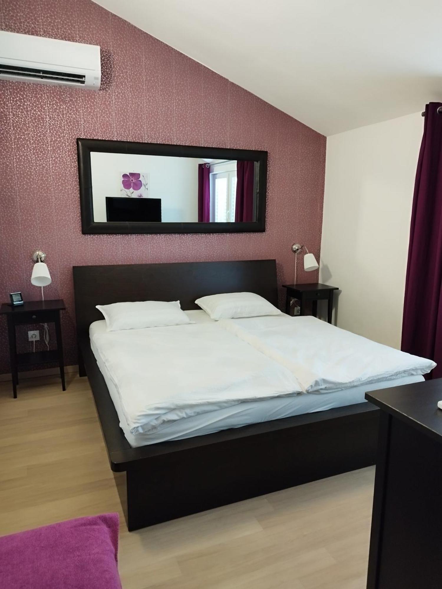 Ferienwohnung Am Sandstrand オミシュ エクステリア 写真